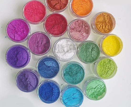 Pigmentos Polvo de Micas Resina Epóxica